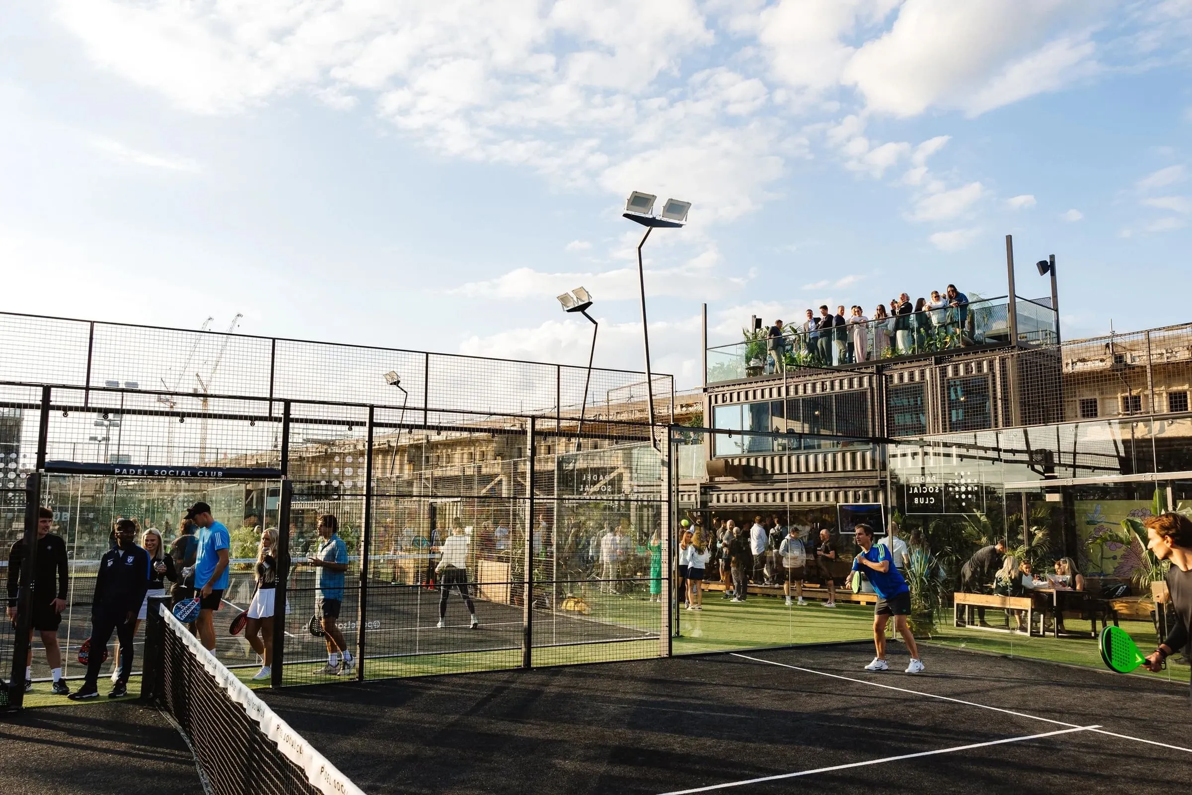 Padel courts in the United Kingdom